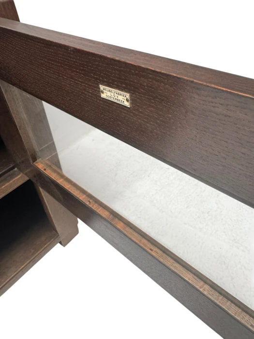 Art Deco Modernist Cabinet by Frits Spanjaard for L.O.V. Oosterbeek, 1920s